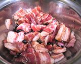 白菜&豚バラde焼きビーフン♪作り方1写真