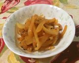材料大根だけきんぴら大根(大根の炒め煮)作り方8写真
