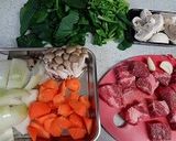 牛肉の赤ワイントマトソース煮作り方2写真