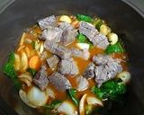 牛肉の赤ワイントマトソース煮作り方6写真