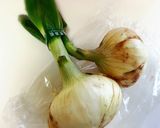 チーズとろ〜り☆オニオンコンソメスープ作り方1写真