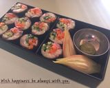 〆め鯵ガリ海苔巻き(^-^ゞ作り方4写真