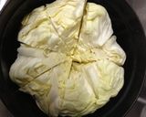STAUB☆キノコとキャベツの蒸し煮☆作り方3写真