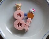 簡単♡細い魚肉ソーセージで可愛くキャラ弁作り方5写真