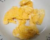 *豚肉と卵の炒め＊作り方1写真