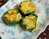 ピーマンは玉子焼で決まり(∩´∀`∩)作り方5写真