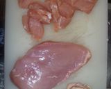 むね肉やわやわ圧力鍋で時短煮物作り方1写真
