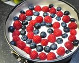 ベリーたっぷり！ベイクドチーズケーキ作り方6写真