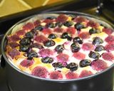 ベリーたっぷり！ベイクドチーズケーキ作り方7写真