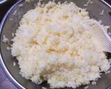 かにかまぼことレタスのチャーハン作り方1写真