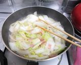冬季限定♡たっぷり白菜のペペロンチーノ作り方5写真