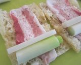 ☆豚巻き長ネギ餅の甘辛煮☆作り方2写真