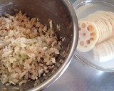 レンコンはさみ揚げ ほんのりから揚げ風味作り方4写真