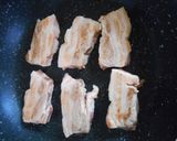 本つゆで豚ばら肉と大根の煮物作り方6写真