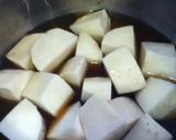 京イモで煮物作り方5写真