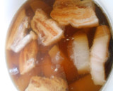 本つゆで豚ばら肉と大根の煮物作り方8写真