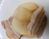 本つゆで豚ばら肉と大根の煮物作り方10写真