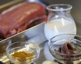 豚ひれ肉のカレークリーム仕立て。作り方1写真
