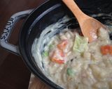 簡単！具だくさんクラムチャウダー作り方5写真