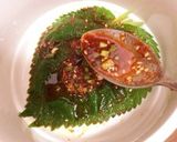 エゴマの葉の醤油漬け(ケンニプ)作り方5写真