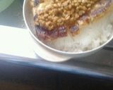 サクサク油揚げ丼 　食べラー納豆のせ作り方5写真