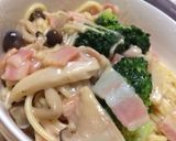 クリームパスタ作り方4写真