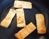 簡単おつまみ✾油揚げでネギ味噌チーズ焼き作り方2写真