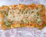 簡単おつまみ✾油揚げでネギ味噌チーズ焼き作り方4写真