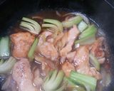 チンゲン菜と鶏胸肉の和風餡仕立て作り方9写真
