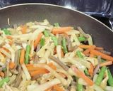 大根と野菜の彩り五目きんぴら作り方7写真