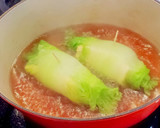 タケノコ白菜と大判あげの巻煮作り方5写真