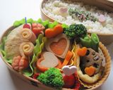 お弁当に☆高野豆腐＆人参デコおかず☆作り方8写真