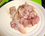 セロリと鶏肉の甘酢あん炒め作り方3写真