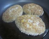 豚挽きde照焼き豆腐ハンバーグ作り方8写真