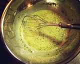 簡単♪あんこ入り 抹茶蒸しパン作り方2写真