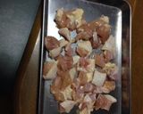 とり鮭炒め作り方1写真