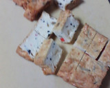 ほのぼのとする挽肉と油揚げと厚揚げの煮物作り方1写真