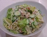 祖母秘伝の味！うーめん(そうめん)サラダ作り方5写真