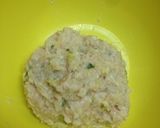 大葉白菜でさっぱり！蓮根入つみれ汁作り方1写真