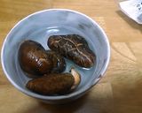 大根、にんじん、しいたけと油揚げの煮物作り方1写真