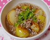 とろうま♡じゃがいものそぼろあんかけ作り方6写真