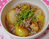 とろうま♡じゃがいものそぼろあんかけ作り方6写真