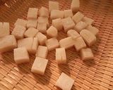 とっても簡単★きな粉と抹茶のチョコおかき作り方1写真