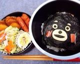 くまモン弁当作り方3写真