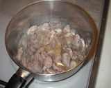 鶏ハツの煮物作り方4写真