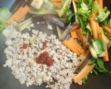 白菜入り味噌で簡単麻婆茄子☆作り方3写真