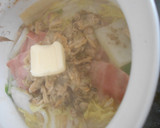 白菜とあさりの水煮缶とベーコン煮作り方12写真