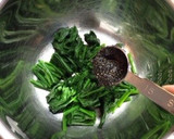 * ほうれん草のごま和え *作り方8写真