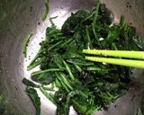* ほうれん草のごま和え *作り方9写真