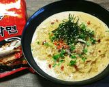 中毒♡辛ラーメン！とろとろ濃厚ミルク仕立作り方4写真